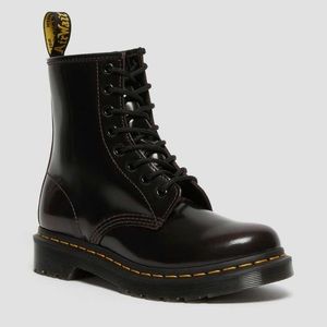 Dr. Martens patent Leather Lace up Boots